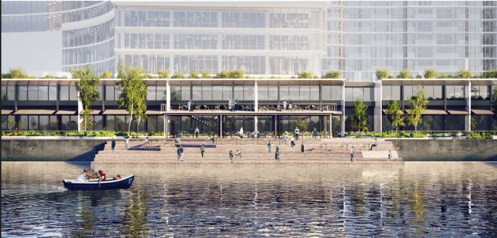 Галерея - IND architects разработали концепцию благоустройства набережной ЖК AQUATORIA