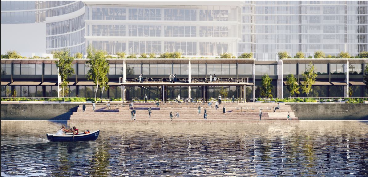 IND architects разработали концепцию благоустройства набережной ЖК AQUATORIA