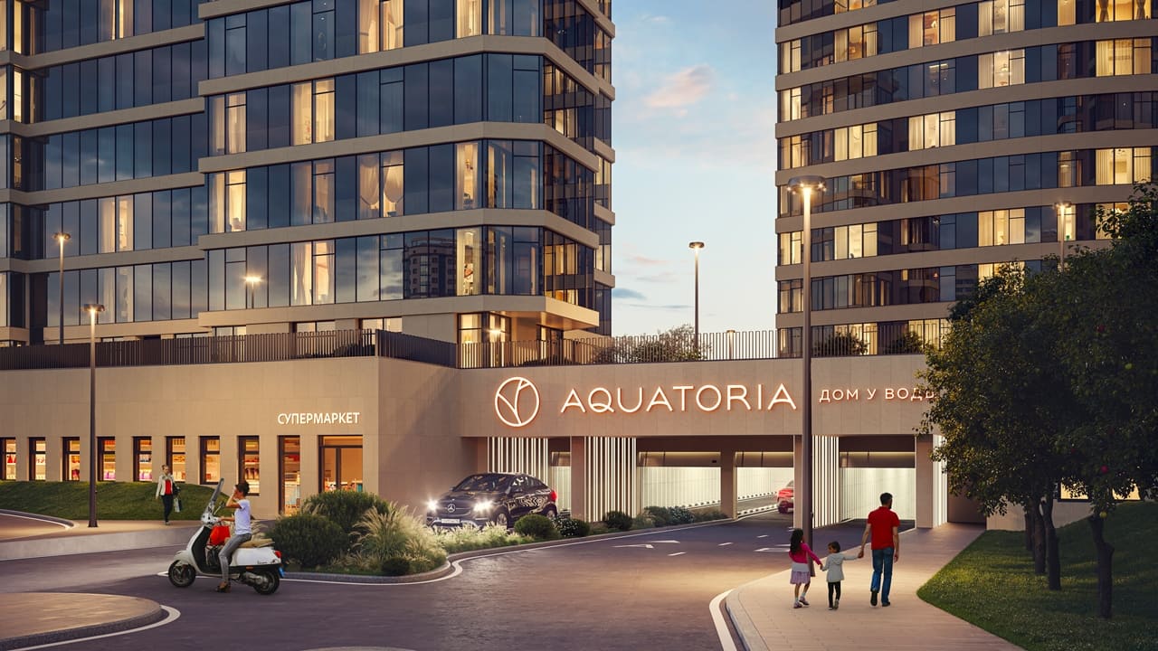 25% скидка на машино-место в подземном паркинге ЖК AQUATORIA